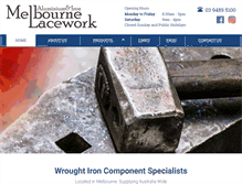 Tablet Screenshot of melbournelacework.com.au